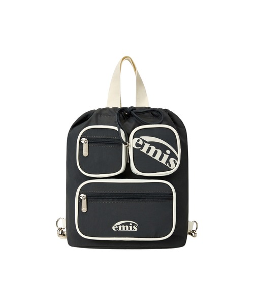 emis デイバック リュック NYLON COLOR-BLOCK BACKPACK レディース