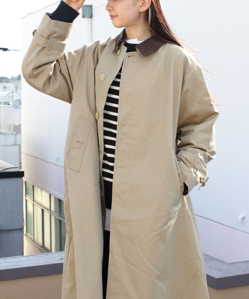 GYMPHLEX（ジムフレックス） ステンカラーコート 14 ベージュ