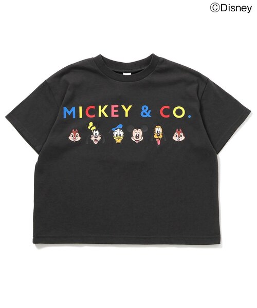Disney（ディズニー） tシャツ 「リンク」「ディズニー」ミッキー