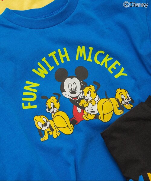 ディズニー キッズ Tシャツ まとめ売り 10枚 ミッキー他 Disney（ディズニー） tシャツ 「リンク」「ディズニー」ミッキー