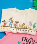 tシャツ 「リンク」「ディズニー」ミッキー&フ...の詳細画像1