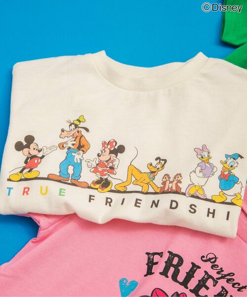 タグ付き ディズニー Tシャツ 3枚セット ミッキー他 Disney（ディズニー） tシャツ 「リンク」「ディズニー」ミッキー