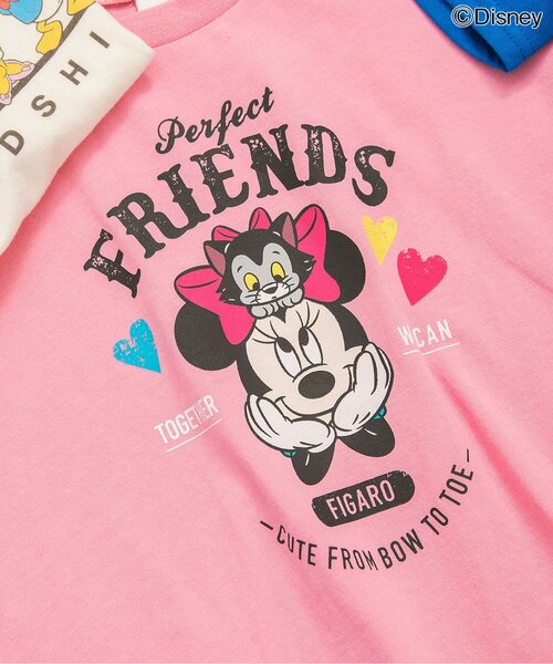 Disney（ディズニー） tシャツ 「リンク」「ディズニー」ミッキー