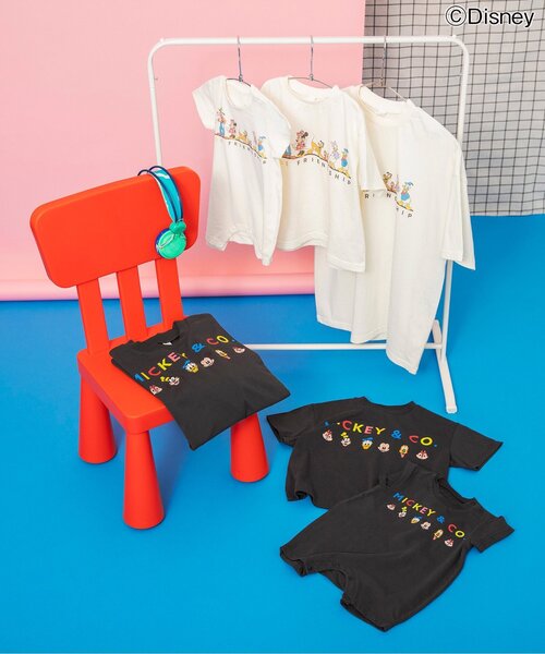 Disney(ディズニー) tシャツ 「リンク」「ディズニー」ミッキー Disney(ディズニー) tシャツ 「リンク」「ディズニー」ミッキー