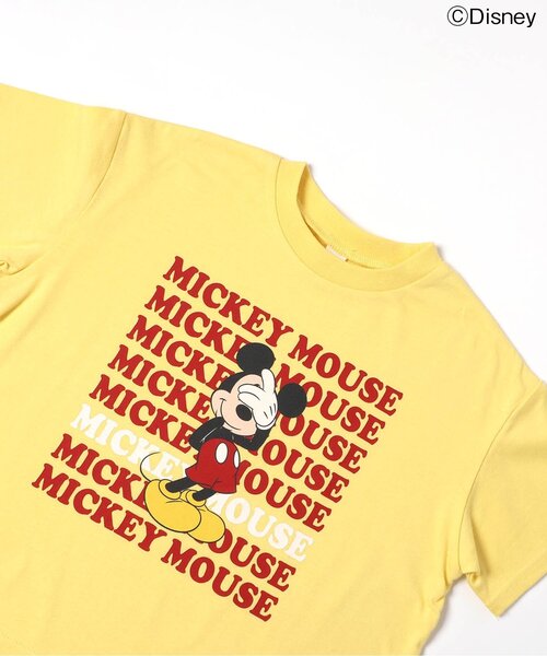 Disney（ディズニー） tシャツ 「リンク」「ディズニー」ミッキー