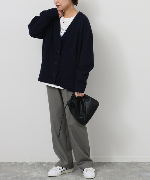 「JOURNAL STANDARD relume」 スラックス 38 チャコールグレー レディースの画像