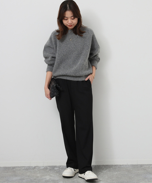 「JOURNAL STANDARD relume」 スラックス 38 チャコールグレー レディースの画像