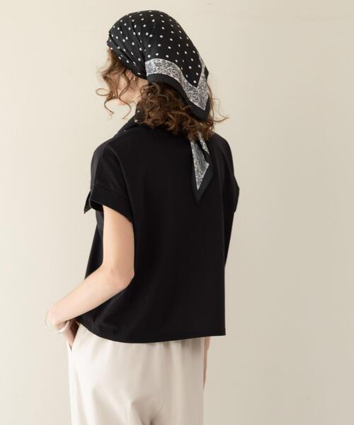 tシャツ UVカットクールタッチフレンチTシャツ レディースの画像