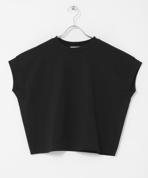 tシャツ UVカットクールタッチフレンチTシャツ レディースの画像