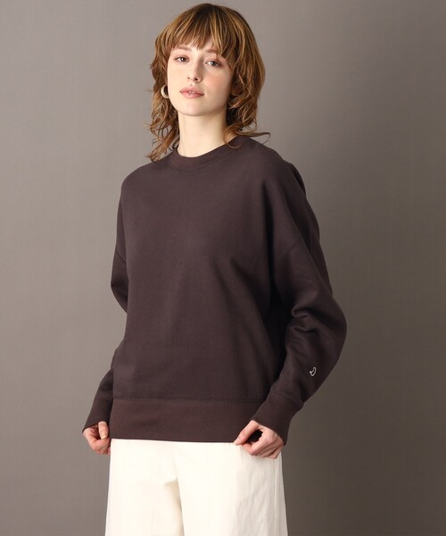 「DRESSTERIOR」 スウェットカットソー 36 ベビーピンク レディース_画像4