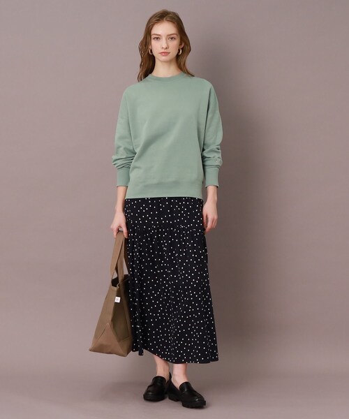 「DRESSTERIOR」 スウェットカットソー 36 ベビーピンク レディース_画像7