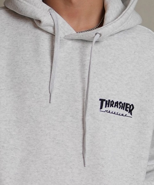 「THRASHER」 プルオーバーパーカー X-LARGE ブラック メンズ_画像7