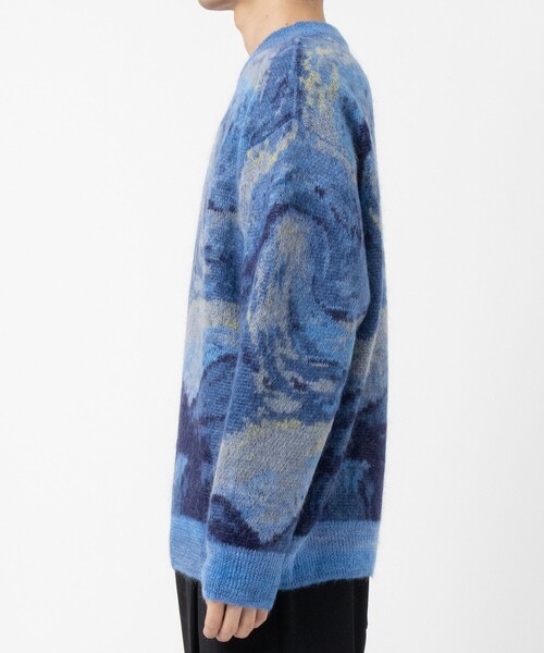 セーター ニット 「UNUSED」EX.mohair pullover メンズの画像