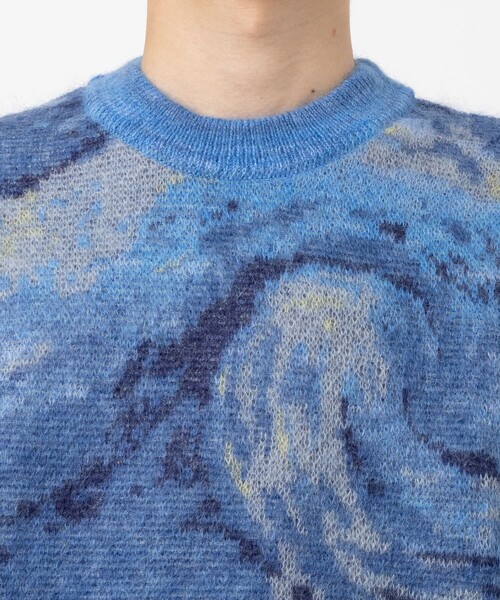 セーター ニット 「UNUSED」EX.mohair pullover メンズの画像