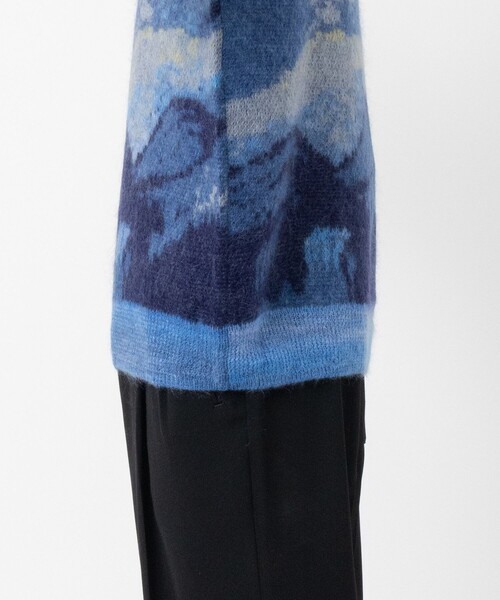 セーター ニット 「UNUSED」EX.mohair pullover メンズの画像