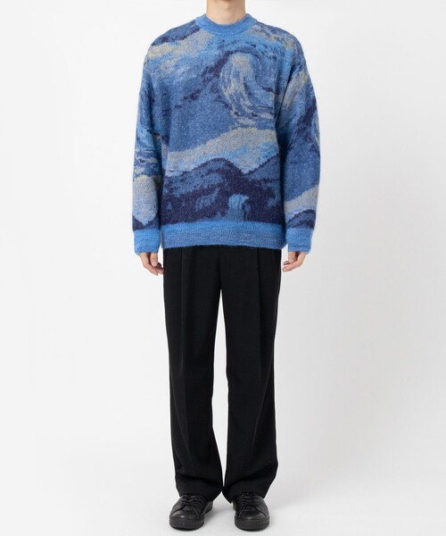 セーター ニット 「UNUSED」EX.mohair pullover メンズの画像