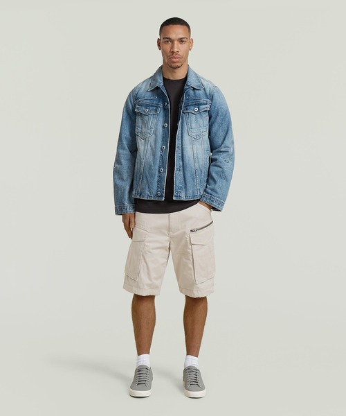 G-STAR RAW ワイドパンツ ハーフパンツ パンツ 短パン ROVIC ZIP