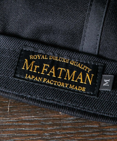 「MRFATMAN」 キャップ M ブラック メンズ_画像3