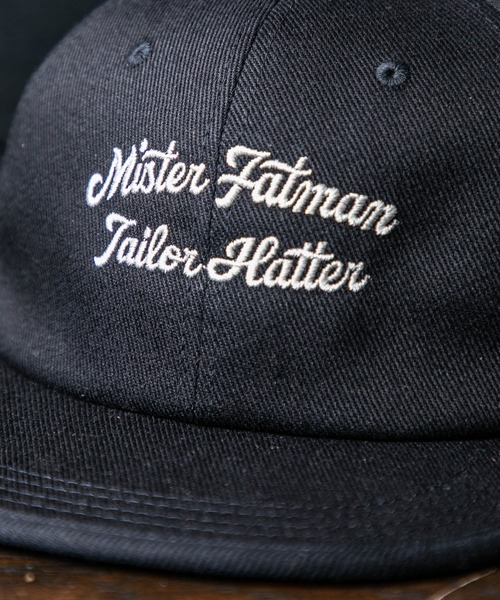 「MRFATMAN」 キャップ M ブラック メンズ_画像8