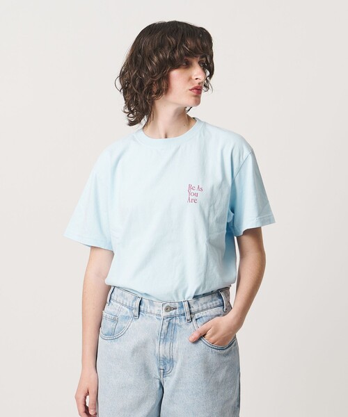 6 tシャツ 「ROKU」BE AS YOU ARE Tシャツ レディース : ZOZOTOWN