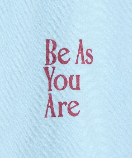 tシャツ 「ROKU」BE AS YOU ARE Tシャツ レディースの画像