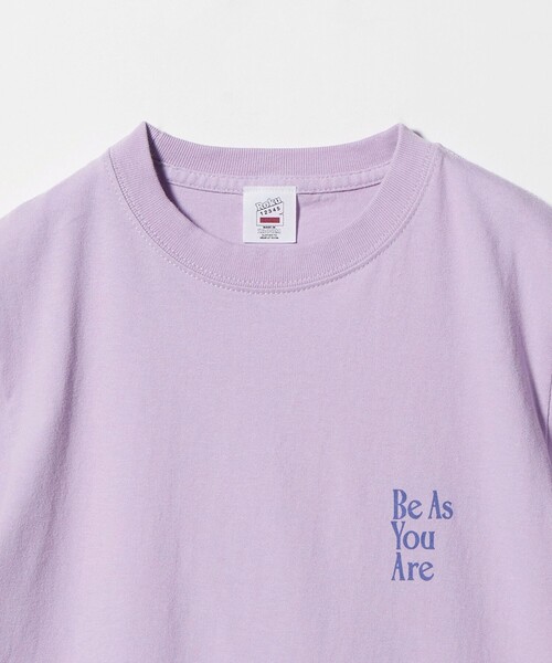 tシャツ 「ROKU」BE AS YOU ARE Tシャツ レディースの画像