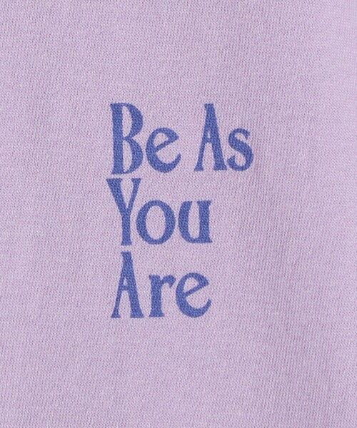 tシャツ 「ROKU」BE AS YOU ARE Tシャツ レディースの画像