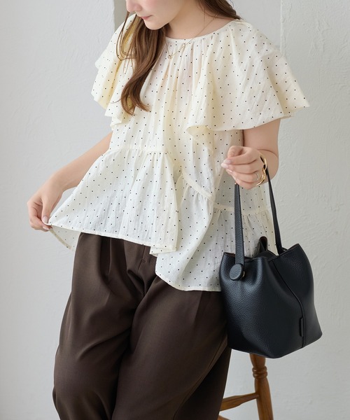 Yori 長袖ブラウス 36 ホワイト レディース : ZOZOTOWN Yahoo!店