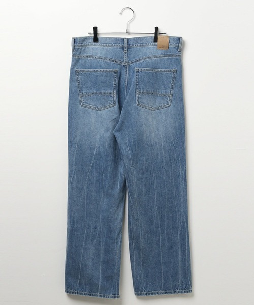 「BAYFLOW」 デニムパンツ LARGE サックスブルー メンズ_画像4