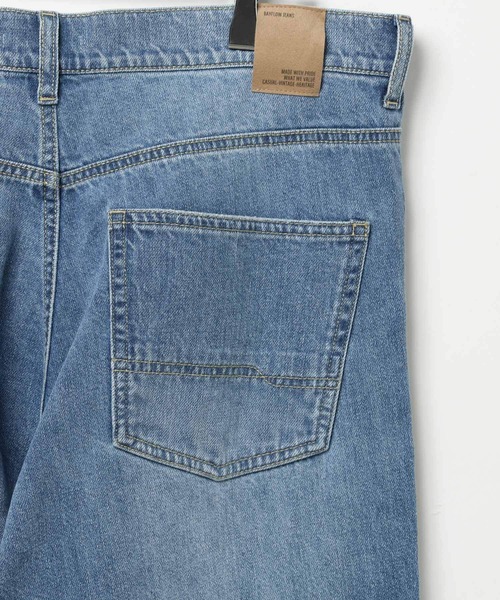 「BAYFLOW」 デニムパンツ LARGE サックスブルー メンズ_画像9