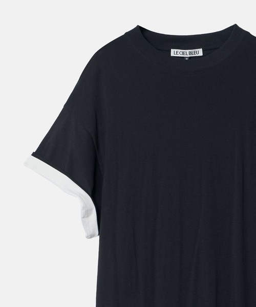LE CIEL BLEU（ルシェルブルー） ワンピース マキシTシャツドレス