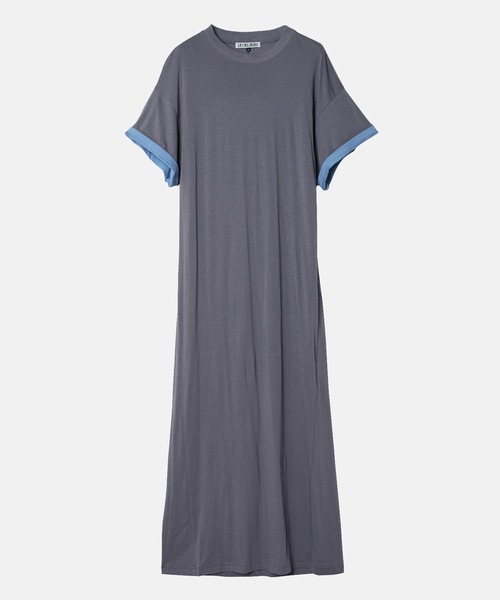 LE CIEL BLEU（ルシェルブルー） ワンピース マキシTシャツドレス