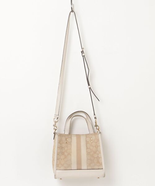 COACH 2wayバッグ　ショルダーバッグ ベージュ COACH（コーチ） 2WAYバッグ - ベージュ レディース : ZOZOTOWN Yahoo