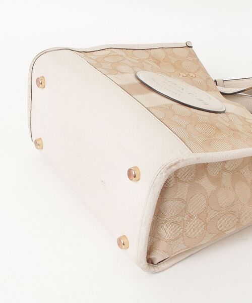 COACH（コーチ） 2WAYバッグ - ベージュ レディース : ZOZOTOWN Yahoo