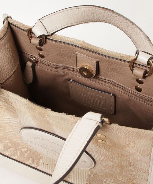 COACH（コーチ） 2WAYバッグ - ベージュ レディース : ZOZOTOWN Yahoo
