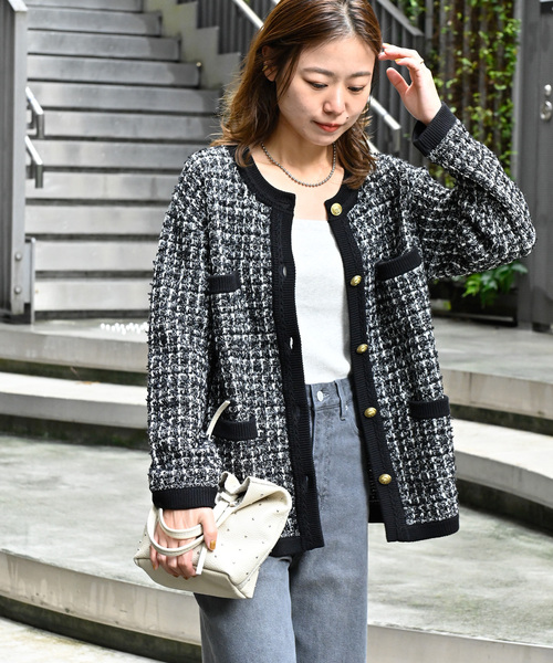 ニットジャケット レディース（JOURNAL STANDARD relume／レディース