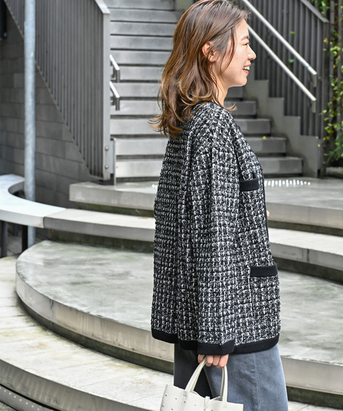ニットジャケット レディース（JOURNAL STANDARD relume／レディース