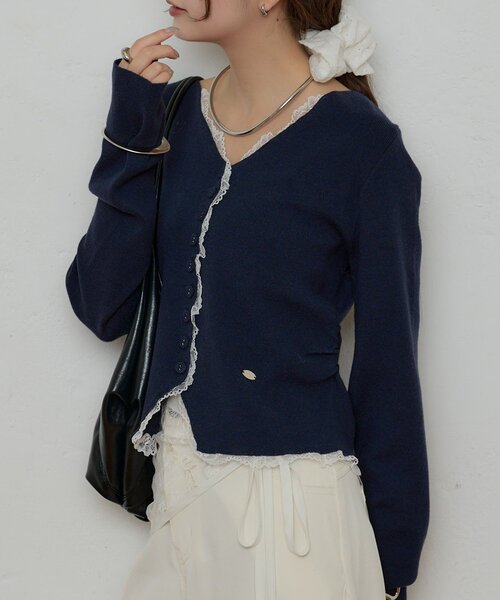 kotohayokozawa（コトハヨコザワ） カーディガン CRISP ROPE CARDIGAN