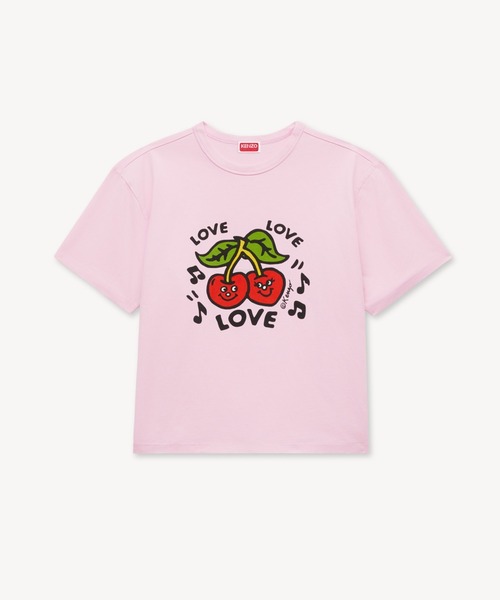 KENZO（ケンゾー） tシャツ 半袖 GOTS KENZO LOVES LOOSE T-SHIRT