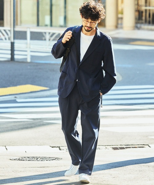 UNTRACE×MNSKWS テーラードジャケットセットアップ　Lサイズ FREAK'S STORE（フリークスストア） ジャケット テーラードジャケット
