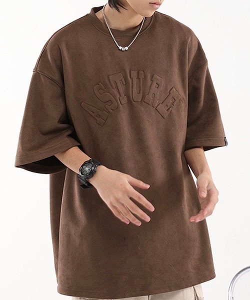 「WESTBOY」 7分袖Tシャツ L ブラウン メンズ_画像7