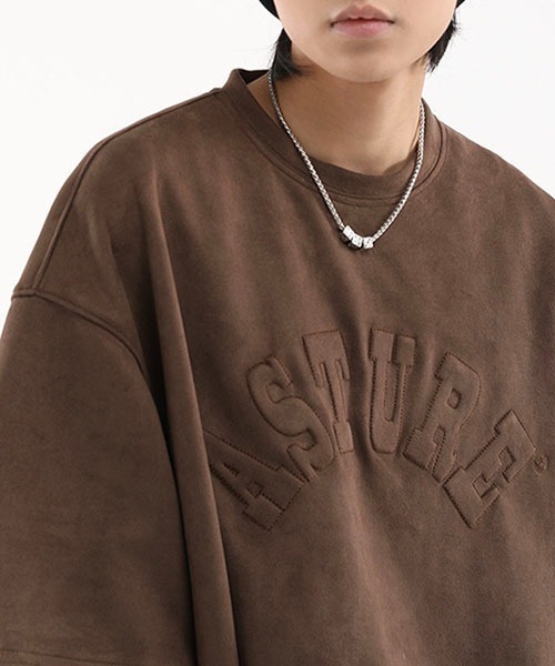 「WESTBOY」 7分袖Tシャツ L ブラウン メンズ_画像9