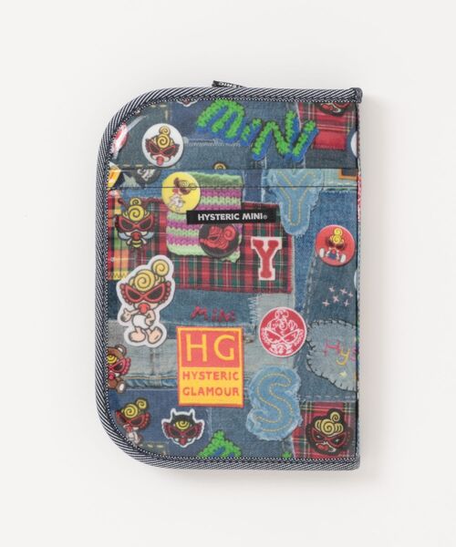 HYSTERIC MINI（ヒステリックミニ） 母子手帳ケース DENIM FREAK 総柄