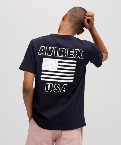 AVIREX（アヴィレックス） tシャツ 「WEB＆DEPOT限定」STAR SPANGLED 
