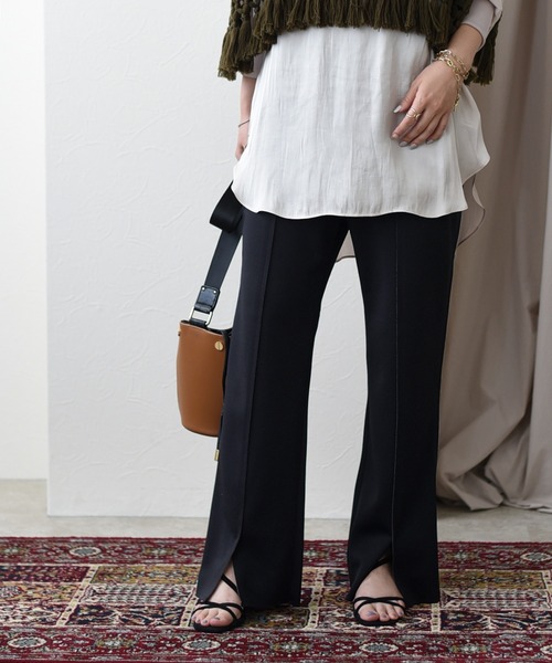 【新品】Eimee Law.フレアパンツ 新品】Eimee Law.フレアパンツ