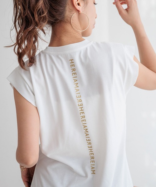 HEREIAM tシャツ 「新色入荷」「HEREIAM」吸水速乾／ミラーロゴ