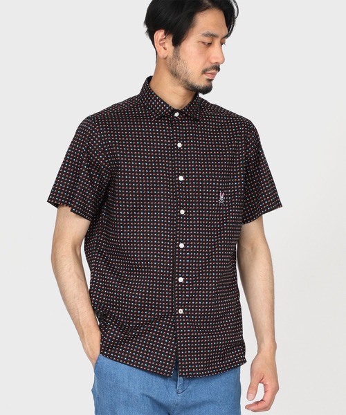 シャツ ブラウス 小花柄 半袖シャツ シャツ カジュアルシャツ ブラウス Zozotown 通販 Paypayモール店 店