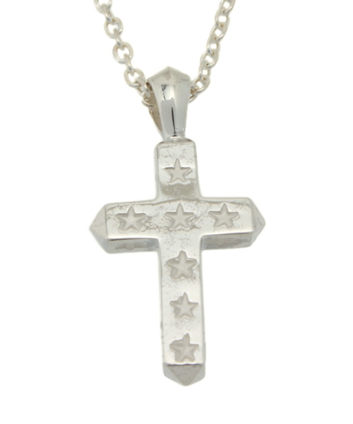 amp japan（アンプジャパン） ネックレス スタースタンプ クロス