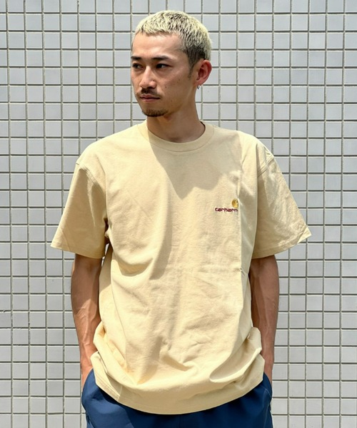 【税関/送料込】CARHARTT WIP ★ American Script Tシャツ ショートスリーブアメリカンスクリプトTシャツ
