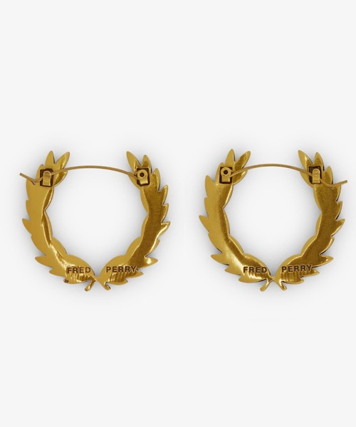 【FRED PERRY】リース ピアス FRED PERRY ピアス Laurel Wreath Earrings／ローレルリース